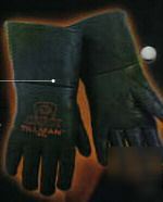 Mig welder top grain pigskin welding gloves l