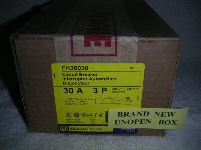 New FH36030 square d unopen box ----------------> brand 