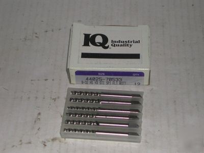 New box 12/ea medco 8-32 hs H3 sti spi flt bott taps