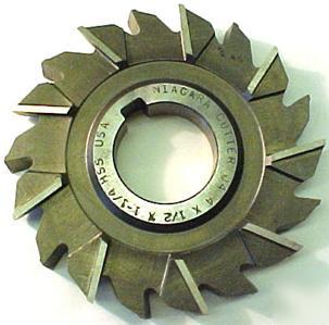 Staggered tooth side milling cutter 4