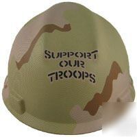 Msa camo hardhat hard hat support our troops