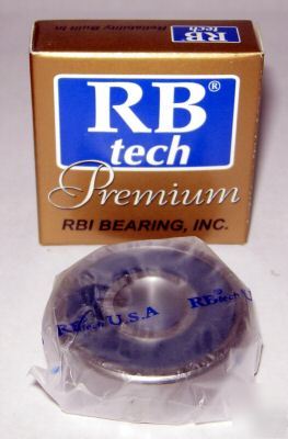 New (10) 6301-2RS premium grade ball bearings, 12X37MM, 