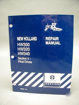 New holland repair manual HW300 HW340 final drives