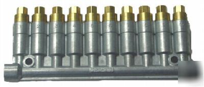 New showa 10 port piston distributor dpb-210 (DPB210) * *