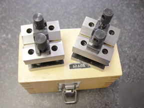 Precision small indexable v- block set 