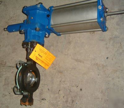 3â€ keystone k-lok butterfly valve with morin actuator