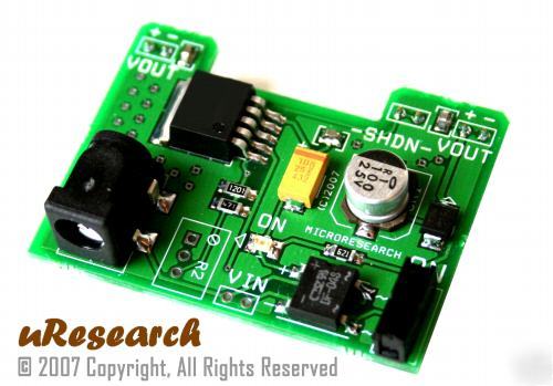 +5V breadboard power supply (pic, avr, basic stamp)