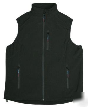 Electric heating vest, techniche, black, large free s/h