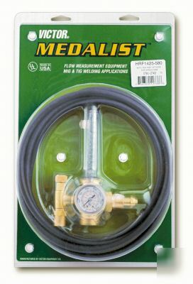 Victor hrf 1425-580 regulator flowmeter & 10FT hose