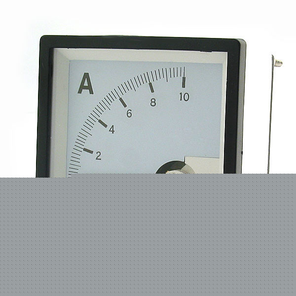 Dc 10A analog ampere panel meter current amp ammeter