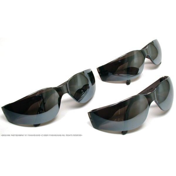 3 glasses safety shooting hunting uv silver lenses