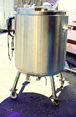 500 liter 316L electric jacketed tank stainless steel