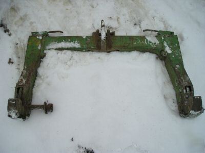 John deere quick hitch category ii or iii