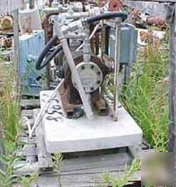 Used: yarway cyclopharm dual diaphragm pump model 07251