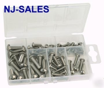 57 pc stainless steel machine screw kit