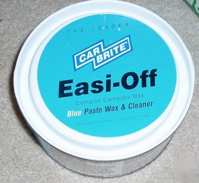 Easi-off car brite blue paste wax & cleaner