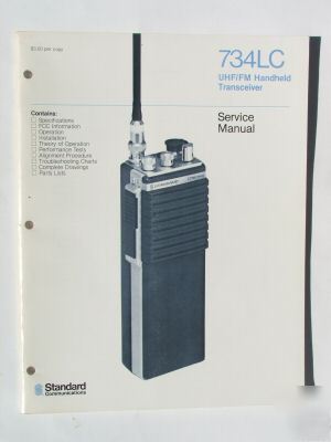 Standard 734LC handheld transceiver service manual -ec