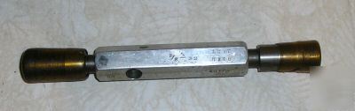 5/8-32 un left hand thread gage plug go/not go