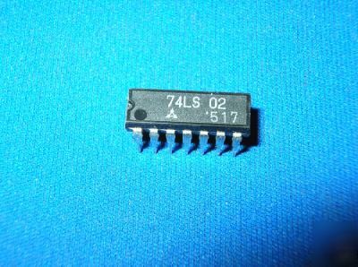 74LS02, matsushita 7402 quad 2-input nor gate ic 25PCS