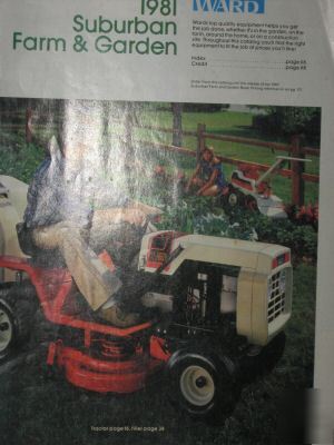1981 montgomery ward farm and garden catalog asbestos