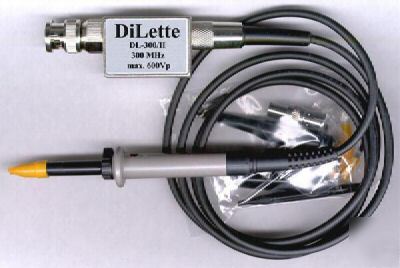 New oscilloscope probe 300 mhz bnc for tektronix hp etc 