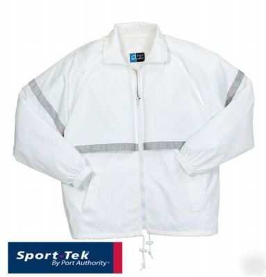 Sport-tek nylon reflective coach's jacket 3X