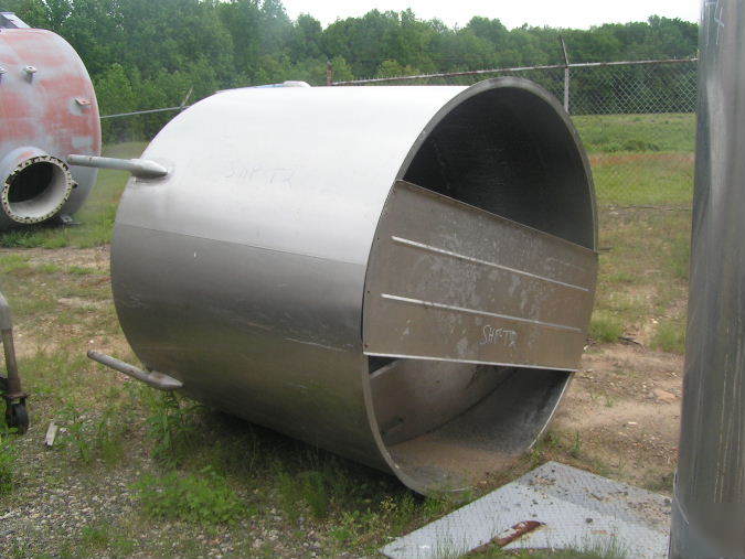 700 gallon 725 gal stainless steel tank nj