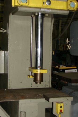 Logan hydraulic press, 24