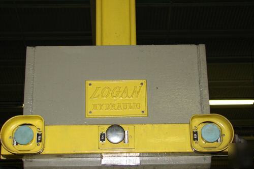 Logan hydraulic press, 24