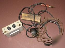 Western electric 147B amplifier w/coil & headset