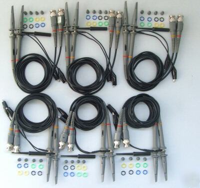 12 of 100MHZ oscilloscope clip probes for tektronix hp 