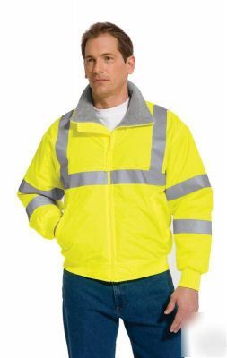 High visibility safety challenger jacket reflective 2X