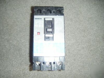Siemens circuit breaker ED63B100 3POLE 100 amp 600V