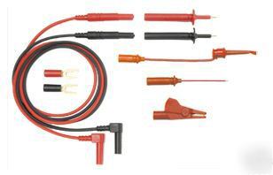 New basic electronics test lead kit with pouch - 9103S