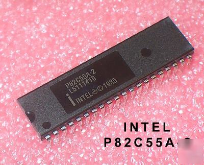 Intel P82C55A-2 pia (8255 P8255 P82C55) qty disc avail