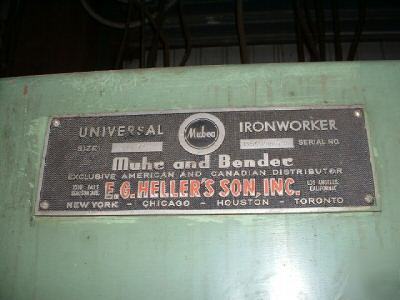 Universal ironworker