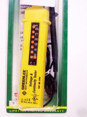 New greenlee voltage tester model number 6701 brand 