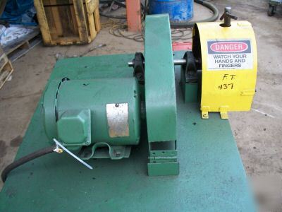 Speed lathe bench mount 3 phase 1725RPM 1HP