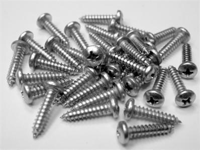 8 x 2 1/2 phillips pan head a sheet metal screws 400