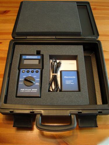 Datacom netcat 800 lan trouble shooter and cable tester