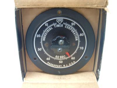 Industrial timer PC607 115 / 230 v 60 seconds