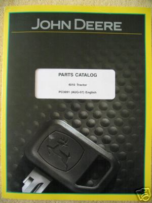John deere 4010 tractor parts catalog manual