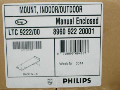 Philips cctv LTC9222/00 corner mount camera arm