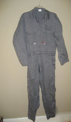 Saf-tech nomex work coverall, jumpsuit - xl - gray