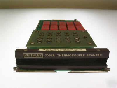 Keithley 7057A thermocouple scanner card