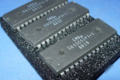 New cmd G65SC51P-2 28-pin dip acia rare 65C51