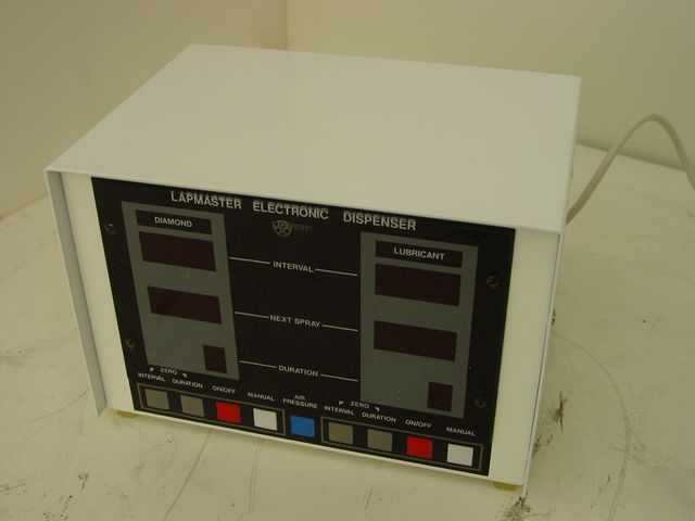 New lapmaster 3 lapper slurry dispensing control unit 
