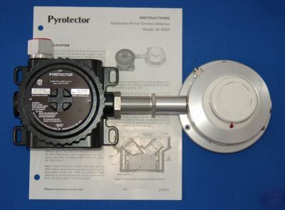 New pyrotector 30-3003 explosion proof smoke detector 