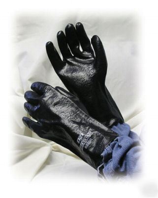 Procoat semi-rough finish pvc dipped gloves 12