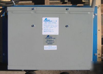 Acme transformer 480V to 240/120V 15KVA w/ge disconnect